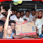 হানিফ এগ্রো ফার্মের উদ্যোগে বরুড়ায় ফাইনাল ফুটবল ম্যাচ